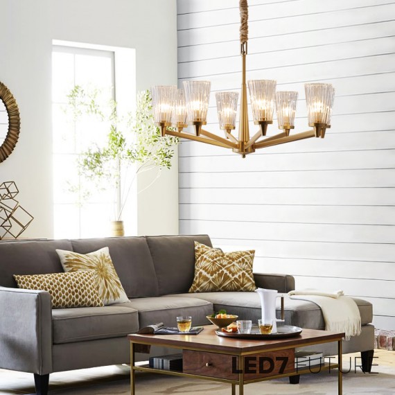 Loft Industry Modern - Glassful Chandelier